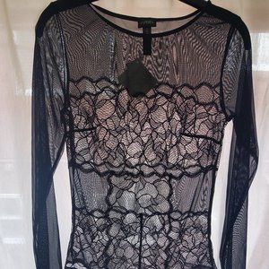 La Perla - Lace Long Sleeve Bodysuit